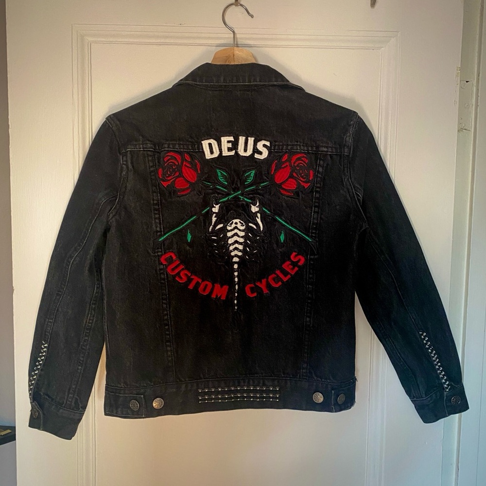 Deus Ex Machina Scorpio Rona Jean Denim Jacket | Size 4 US | Size 8 AUS |